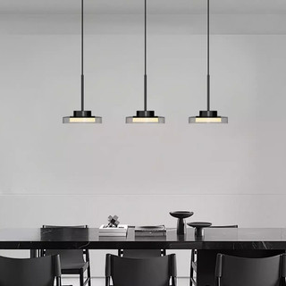 AIMI Phòng Ăn Hiện Đại Nhà Hàng Đèn Chùm Sáng Tạo 3 Đầu Phòng Khách Thanh Cafe Mặt Dây Trang Trí Ánh Sáng LED Phòng Ngủ Đèn