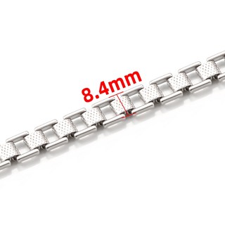 Dây chuyền đồng hồ vuông thủ công bằng thép không gỉ DIY Trang sức Phụ kiện thủ công