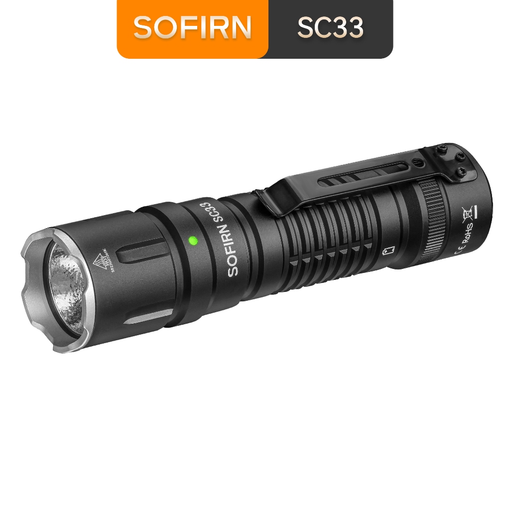Đèn Pin Sofirn SC33 Cree XHP70.3 5200lm 21700 Kèm Đuôi Bắt Chất Lượng Cao đèn chiếu sáng khẩn cấp