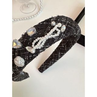2024 Phiên Bản Hàn Quốc Thời Trang Retro Ngọc Trai Rộng Vành Băng Đô Thời Trang Phù Hợp Với Đi Chơi Rửa Mặt Áp Lực Đầu Kẹp Tóc Mũ Đội Đầu Nữ
