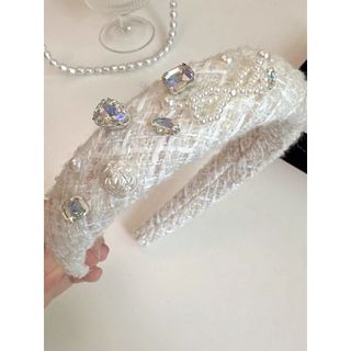 2024 Phiên Bản Hàn Quốc Thời Trang Retro Ngọc Trai Rộng Vành Băng Đô Thời Trang Phù Hợp Với Đi Chơi Rửa Mặt Áp Lực Đầu Kẹp Tóc Mũ Đội Đầu Nữ