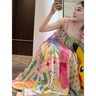 Phong Cách Hàn Quốc Nữ Vintage In Hình Quá Khổ Đầm Maxi Dài Tay Hàng Có Sẵn Hàng Mới