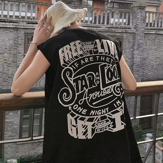 Áo vest nam ESEA, thời trang và phổ biến kiểu Mỹ cổ điển dáng rộng phong cách đường phố in chữ chất lượng cao Áo vest thể thao không tay phong cách trung tính, có thể mặc bởi cả nam và nữ