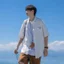 Tianlesiwei Áo sơ mi thương hiệu cao cấp dáng rộng mùa xuân thu Nhật Bản cityboy áo sơ mi ngắn tay đơn giản dành cho nam và nữ
