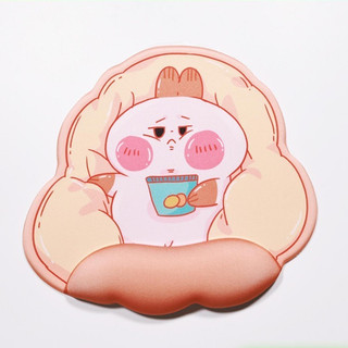 Hoạt Hình Dễ Thương Cổ Tay Miếng Lót Chuột Lớn ins Trò Chơi Văn Phòng Ba Chiều Cổ Tay Miếng Lót Thỏ Để Bàn Tay Gối