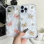 Ốp điện thoại hình bướm hoa trà 3D cho iphone 15 Pro Max 14 Pro Max i14 plus 13 Pro Max i13 13pro 11 Pro Max i11 XR Xs Max 7 plus 8plus 12 Pro Max Cover