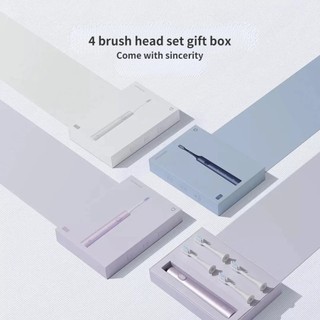 Bàn chải đánh răng điện Xiaomi Mijia Sonic T302 IPX8 Sạc không dây chống nước 4 đầu bàn chải Bàn chải đánh răng điện tử Sonic