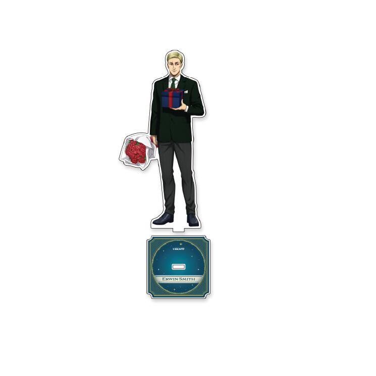 Tấn Công Titan Anime Acrylic Đứng Shingeki no Kyojin Levi Erwin Eren Hange Cosplay Giáng Sinh Series Hình Mô Hình Búp Bê Trang Trí Đồ Chơi Quà Tặng