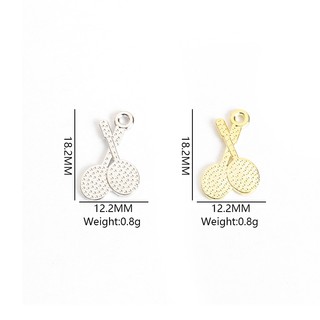 20 Chiếc Phong Cách Thể Thao Vợt Cầu Lông Men Quyến Rũ Phù Hợp Để Làm Vòng Cổ Bông Tai Móc Khóa Túi Trang Trí Nhiều Màu Sắc Vợt Quần Vợt Nhỏ Giọt Dầu Mặt Dây Quà Tặng DIY Cho Người Hâm Mộ Tennis