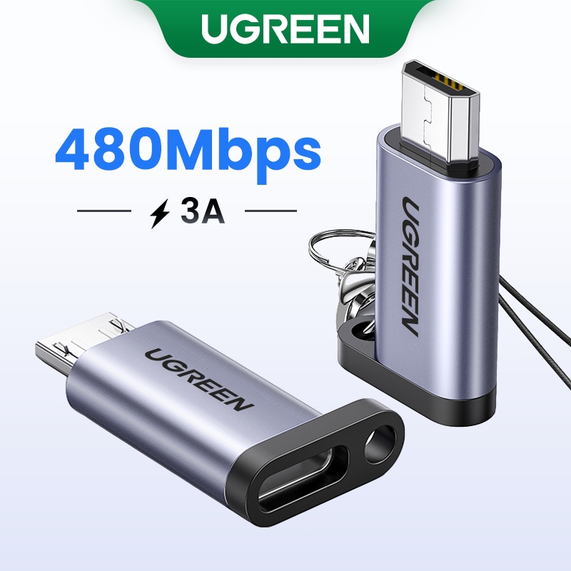 Bộ chuyển đổi UGREEN Micro USB Male sang Type C Female