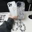 Ốp điện thoại vòng tay 3D Pearl love + cho iphone 15 Pro Max 14 Pro Max i14 plus 13 Pro Max i13 13pro 11 Pro Max i11 XR Xs Max 7 plus 8plus 12 Pro Max Cover