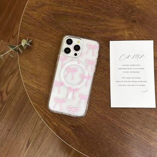Ốp lưng mềm iPhone 15promax 15pro 15 15plus họa tiết nơ nhỏ cho 11 14 14pro max 12PRO 13pro 13promax Ốp lưng tpu