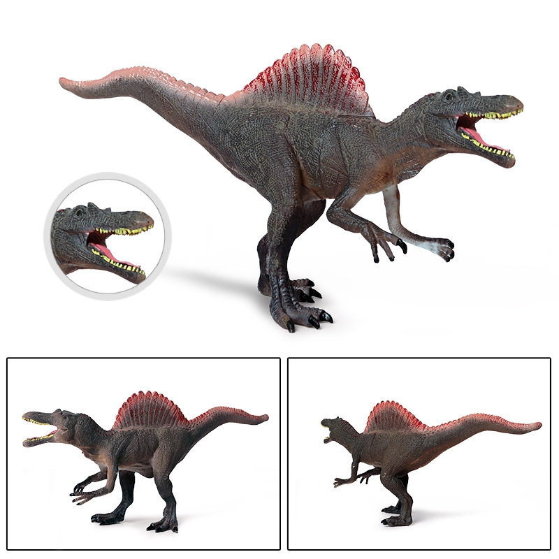 Kỷ Jura Mô Phỏng Khủng Long Mô Hình Spinosaurus Cột Sống Rồng Quay Lưng Rồng Mô Hình Trẻ Em Nhựa Đồ Chơi Trang Trí