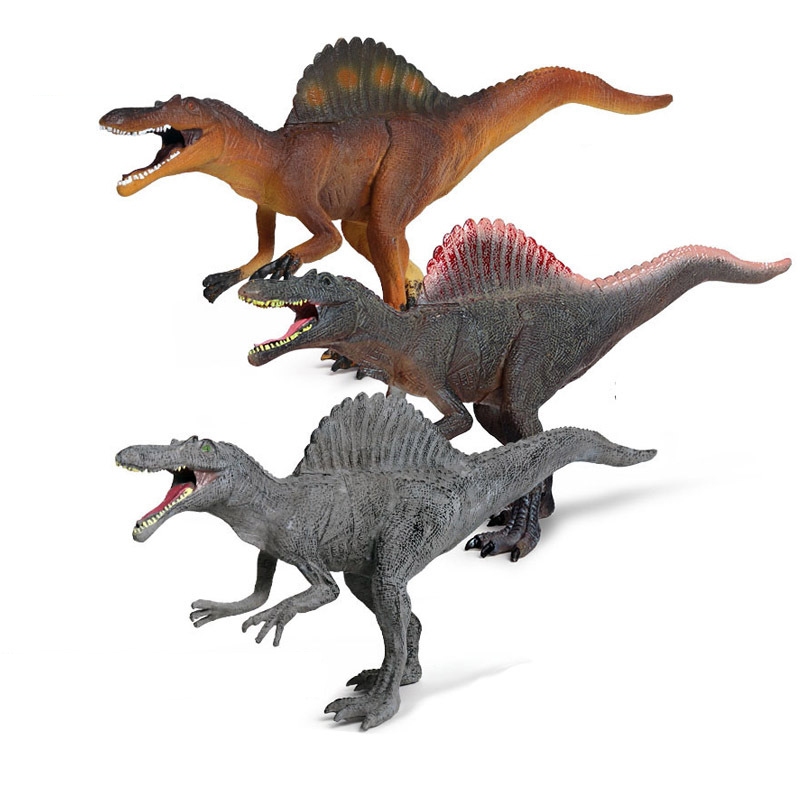 Kỷ Jura Mô Phỏng Khủng Long Mô Hình Spinosaurus Cột Sống Rồng Quay Lưng Rồng Mô Hình Trẻ Em Nhựa Đồ Chơi Trang Trí