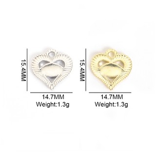 10 Chiếc Men Nhỏ Giọt Dầu Ác Thiết Kế Mắt Quyến Rũ Hình Trái Tim Với Kim Cương Giả Sọc Phong Cách Thổ Nhĩ Kỳ Nhiều Màu Mắt Đào Trái Tim Mặt Dây Chuyền Cho DIY Trang Sức May Mắn Bùa Quà Tặng Sáng Tạo