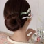Kẹp tóc phong lan chuông phong cách Trung Quốc mới dành cho nữ, kẹp tóc cuộn, kẹp tóc mới, người nổi tiếng trên internet, mũ nón phong cách cổ xưa mùa hè