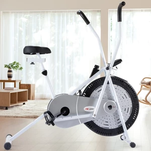 Xe đạp tập thể dục kết hợp tay chân elliptical bike có tay cầm cảm