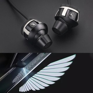 Đèn LED Chào Mừng Xe Ô Tô Phụ Kiện Môi Trường Xung Quanh Cửa Gương Chiếu Hậu Cánh Thiên Thần Tự Động Đèn Thảm Bộ Điều Khiển Kép Đèn Khí Quyển