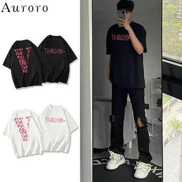 【2Màu sắc/5XL】Áo thun 2026 áo phông unisex áo thun unisex oversize áo phông form rộng from rộng áo thun nam street style áo thun tay lỡ thời trang áo cặp áo thun hàn quốc