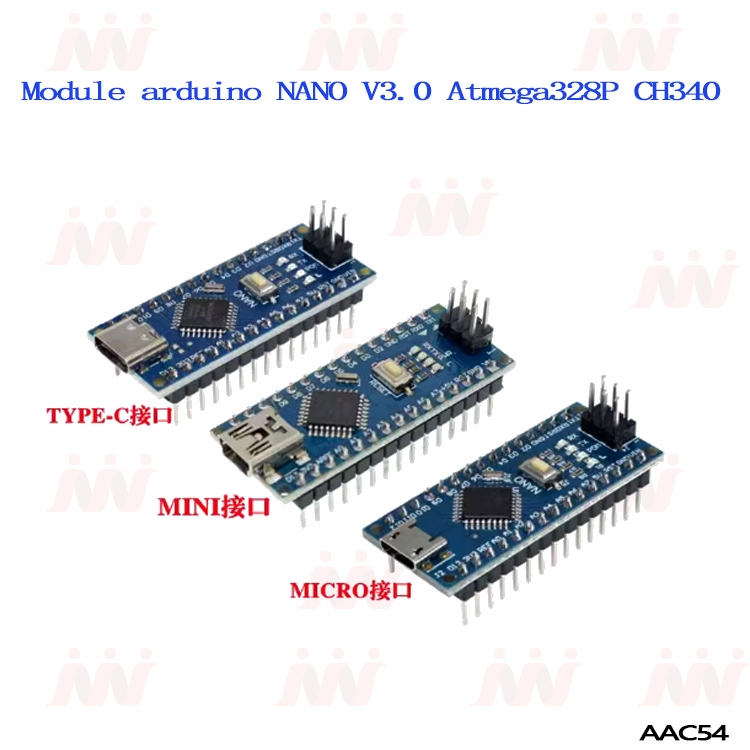 Gemini PDA Arduino Nano V3.0 CH340 Con Cable Mini USB - Electronica ...