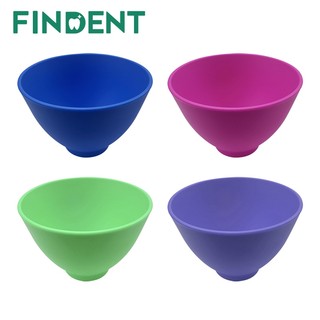 1 Cái Bát Trộn Nha Khoa Cao Su Linh Hoạt Phòng Thí Nghiệm Nha Khoa Bát Silicon Trộn Thạch Cao Mặt Chất Liệu Ấn Tượng