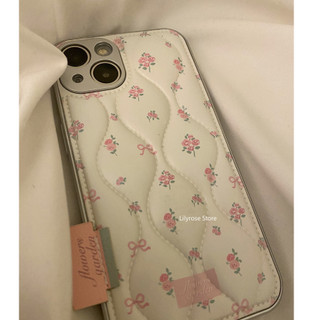 Ốp lưng cho iPhone 15 Pro Max Vỏ điện thoại di động Apple 13 Mới 12 Chống rơi 11 Bảo vệ Camera toàn diện 14 Nhật ký Nectarine Đơn giản Cô gái hoa hồng