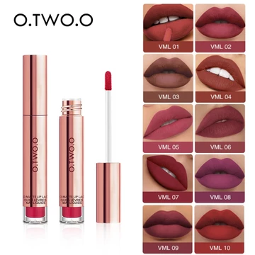 O.two.o Son Kem Lì Chống Nước Lâu Phai 12 Màu Sắc Lựa Chọn