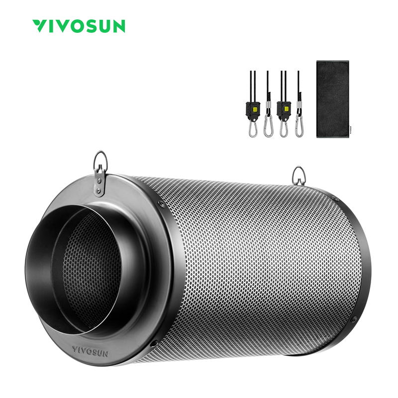 VIVOSUN 4-8 Inch Bộ Lọc Carbon Không Khí Kiểm Soát Mùi Với Than Nguyên ...