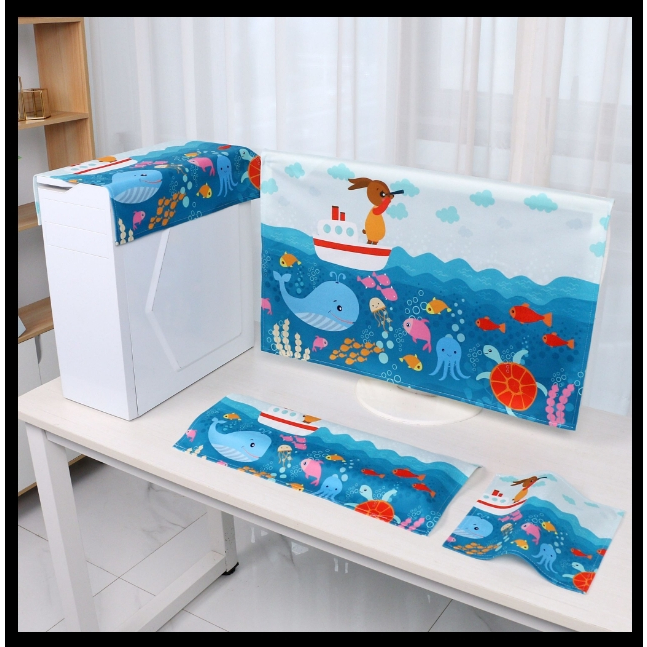 Bắc Âu phong cách vải 20/22/23/24/25/28/29 inch hiển thị nhà ở gió máy ...