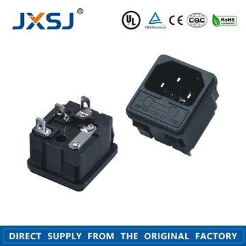 Jxsj DB-14-09 Ổ cắm điện AC Nồi cơm điện Ổ cắm điện AC Ổ cắm điện Vật tư công nghiệp Ổ cắm Chất liệu chống cháy Chứng nhận UL Dòng điện tối đa 15A