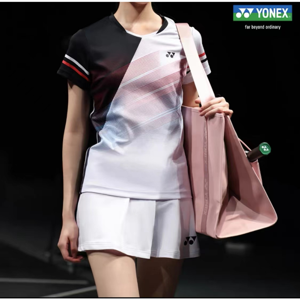 Yonex Cầu Lông Đồng Phục Thể Thao Áo Thun Tay Ngắn Top Khô Nhanh Thoáng Khí Bóng Bàn Thi Đấu Huấn Luyện Đội Mua Đồng Phục Nam Nữ