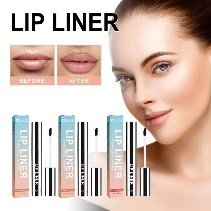 Lip Liner, Peel Off Lip Liner Tattoo, Peel Off Lip Stain, Long Lasting Lip Stain Peel Off Lip Liner Makeup