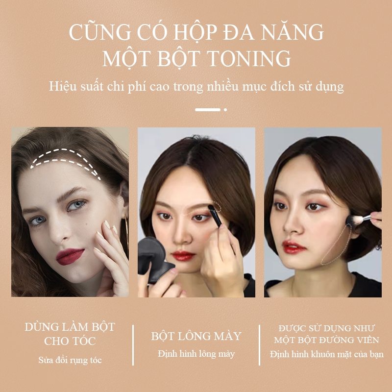 Phấn Che Khuyết Điểm Chân Tóc Sevich Chống Thấm Nước