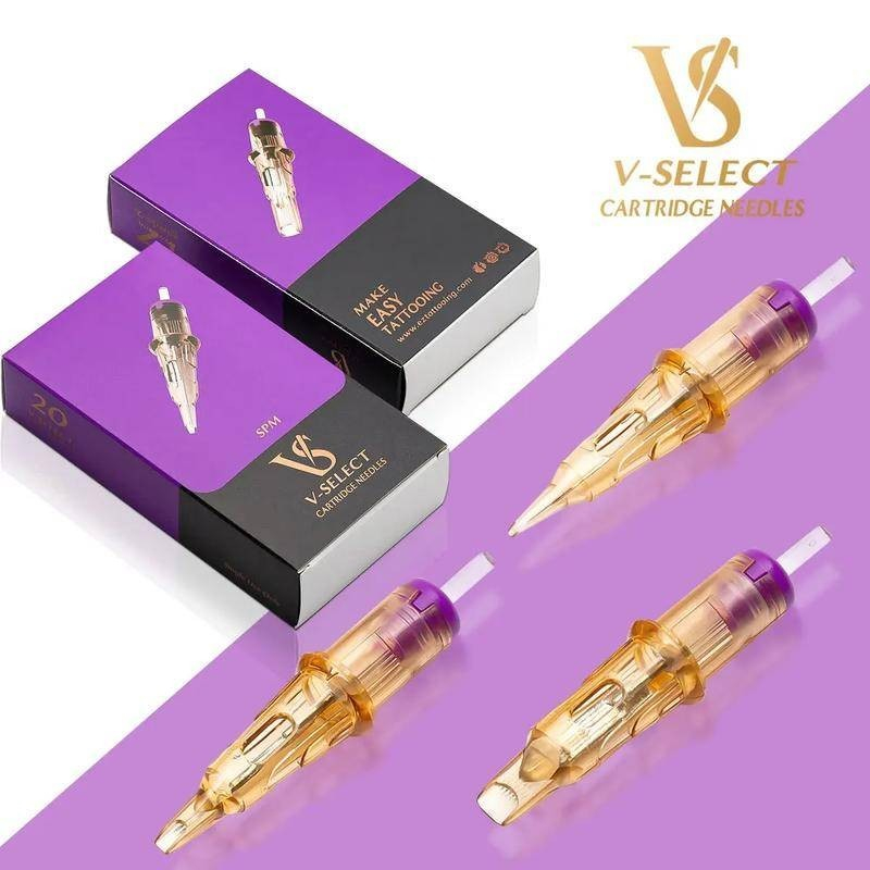Ez V System Select Cartridge Tattoo Needles Trang điểm vĩnh viễn Lông mày Eyelinver Lips Microblading Tattoo Needles Eas để dán giao hàng nhanh