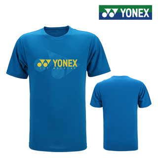 Áo thun cầu lông Yonex 2024 Nam và Nữ Màu trơn Chạy bộ Thể dục Thể thao Mặc khô nhanh Áo thể thao thoáng khí
