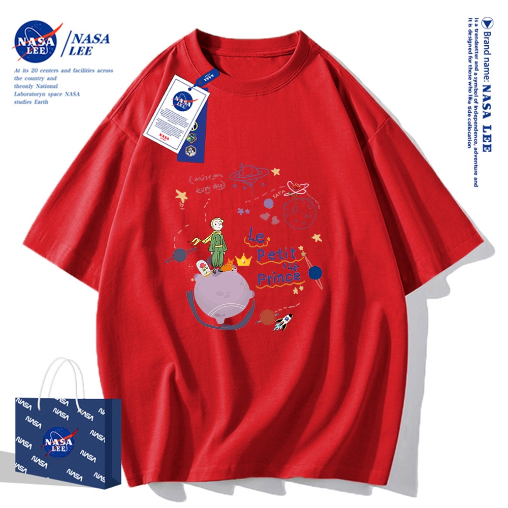 Áo Thun Ngắn Tay Nasa X Klein Xanh – Xu Hướng Mùa Hè 2024, Phong Cách Mới Cho Cặp Đôi
