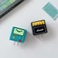 Vỏ bảo vệ sạc Apple 20W hình xúc xích hoạt hình, bộ 4 món, chống đứt, chống biến dạng