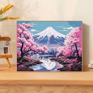 MOZI✨phong cảnh hoàng hôn 40*50cm tranh tô màu theo số tranh số hóa tranh sơn dầu số hoá sơn acrylic  Phong Cảnh Tự Làm Kỹ Thuật Số Tranh Sơn Dầu Sơn Tranh Làm Đầy Tranh Vẽ Tay Tranh Kỹ Thuật Số Acrylic Tranh Sơn Dầu Trang Trí Nhà Cửa Tranh