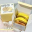 Xixi 8 Cái / bộ Hai Mặt Khô Ướt Sử Dụng Kép Bơ Bánh Quy Đệm Không Khí Bột Puff Không Ăn Bột Trang Điểm Bọt Biển Làm Đẹp Trang Điểm Trứng NO.GJ-46