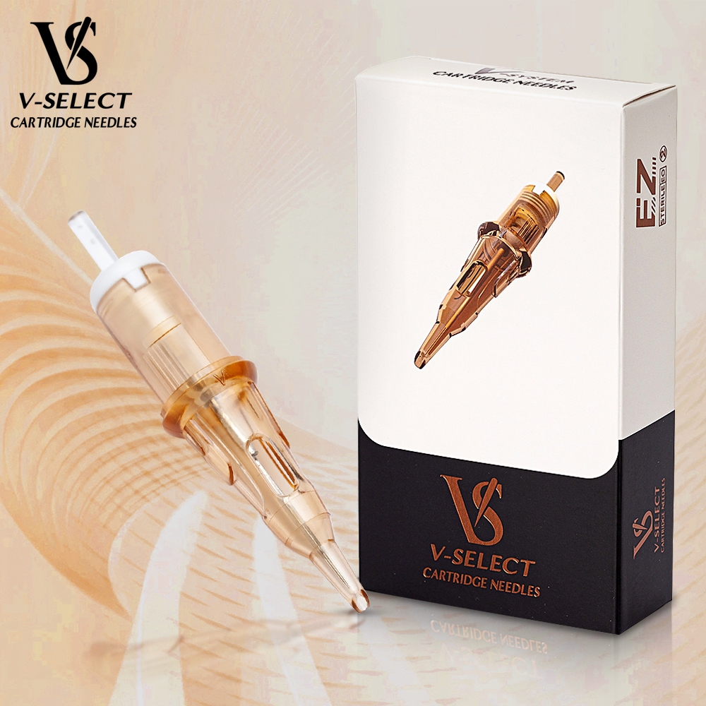 Kim hộp mực hình xăm EZ V-Select #10 Bugpin 0,30mm Lớp lót tròn dùng một lần Kim xăm vô trùng Đồ dùng hình xăm 20 Cái / hộp Giao hàng nhanh