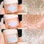Xixi Bright Eyeshadow Palette Shining Sequins Moon Diamond Eye Shadow Trang điểm Pearlescent Monochrome Eye Highlight Glitter Powder NO, D726