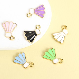 20 Chiếc Mini Thể Thao Cầu Lông Men Nhỏ Giọt Dầu Quyến Rũ Phù Hợp Với DIY Dễ Thương Món Quà Trang Sức Quà Lưu Niệm Cho Bạn Bè Vòng Cổ Dây Xích Điện Thoại Túi Móc Khóa Mặt Dây Phụ Kiện Nhiều Màu Sáng Tạo