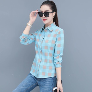 Xám 12 Màu Áo Kẻ Sọc Nhiều Màu Áo Sơ Mi Dài Tay Hoang Dã Slim Phong Cách Kẻ Sọc Áo Sơ Mi Áo Sơ Mi Kích Thước Lớn