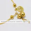 Lắc tay titan nữ không gỉ mạ vàng 18k thiết kế hình hồ lô may mắn tài lộc phong cách thời trang cổ điển