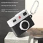 Vỏ bảo vệ Air AirPods Vỏ bảo vệ Camera cổ điển Kết cấu da silicon Airpod pro2 Có thể giặt được 3D Apple thế hệ thứ 3 Thân thiện với môi trường Vỏ tai nghe chống sốc