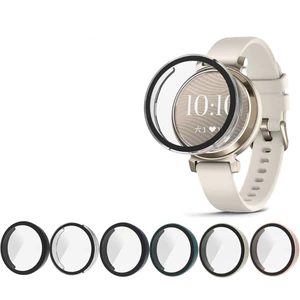 Ốp Lưng Và Kính Cường Lực Bảo Vệ Màn Hình Cho GARMIN LILY 2 Khung PC Chất Lượng Cao Slim Bảo Vệ LILY2 Phụ Kiện