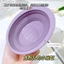 Miếng Silicone Rửa Cọ Trang Điểm Đa Năng Có Thể Gấp Gọn Tiện Lợi Làm sạch chất lỏng Bàn chải trang điểm Xốp trang điểm Lưới sấy NO.J055
