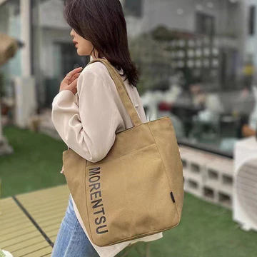 Dung Tích Lớn Trắng Đi Làm Túi Đeo Vai Túi Đeo Vai Cho Bé Túi Đeo Vai Túi Bảo Quản Thông Thường Túi Vải Retro Túi Xách Đi Lại Tote Đeo Vai Túi Tote