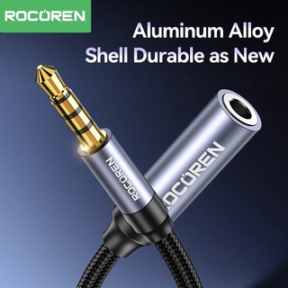 Rocoren 3.5mm Jack Cáp Âm Thanh AUX Cáp Nối Dài Nam Sang Nữ Cho Điện Thoại Thông Minh Mp3 Mp4 Player Tai Nghe
