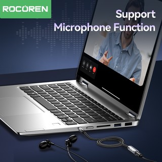 Rocoren 3.5mm Jack Cáp Âm Thanh AUX Cáp Nối Dài Nam Sang Nữ Cho Điện Thoại Thông Minh Mp3 Mp4 Player Tai Nghe